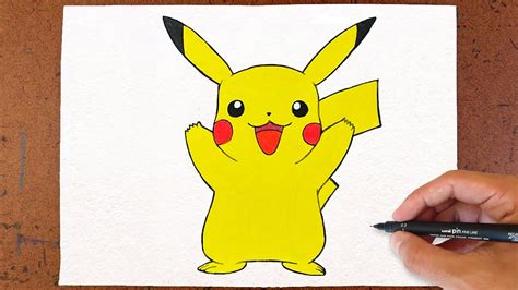 pikachu para desenhar|COMO DESENHAR O PIKACHU (Passo a Passo) Rápido e fácil